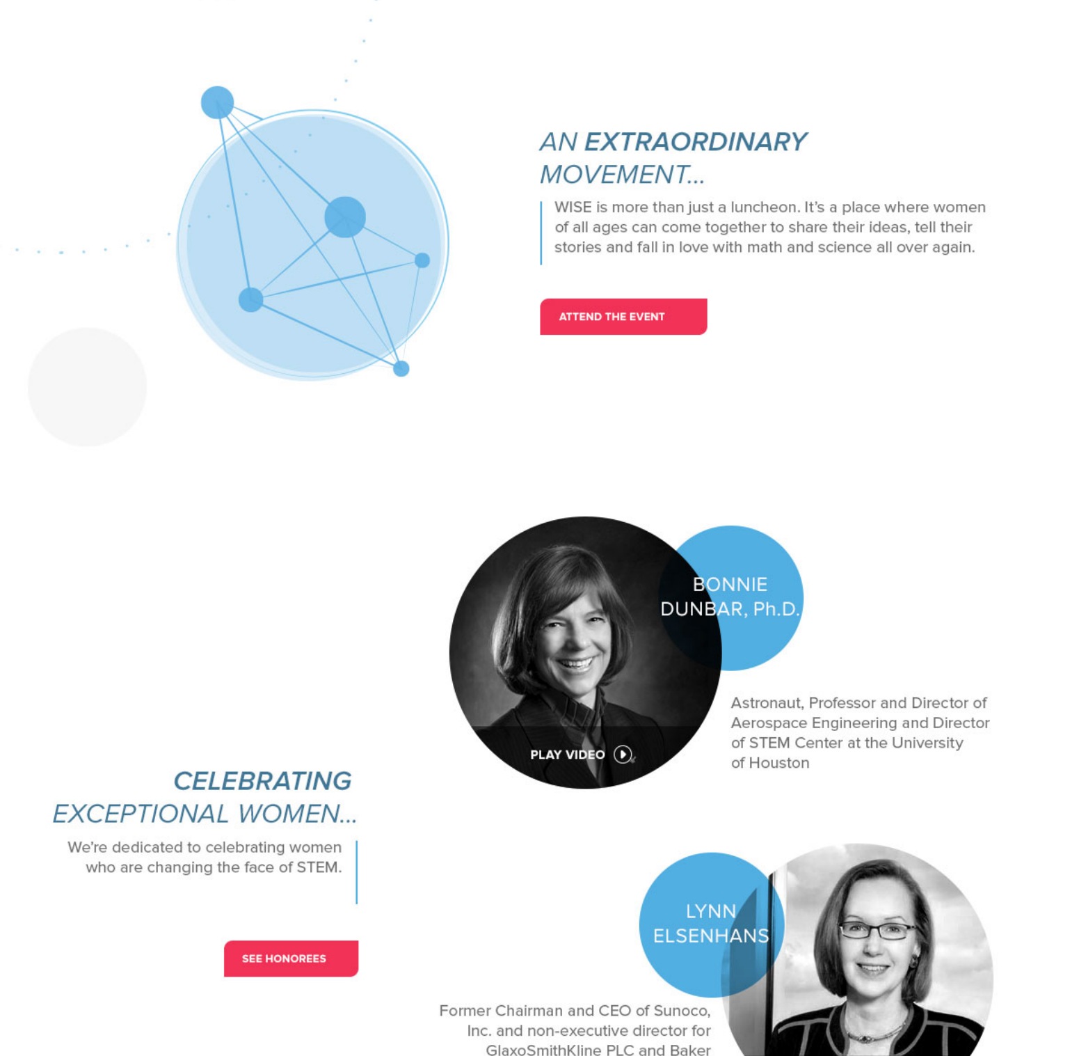 View the portfolio entry titled 'WISE - Women in Science with Excellence'
